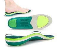 iFitna Semelles intérieures amovibles solides pour le sport et le travail pour absorber les chocs,inserts pour chaussures de course,bottes de travail,baskets(taille:EU47-48,longueur:30.5cm,vert)