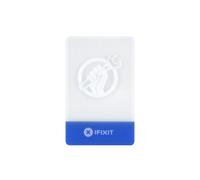 iFixit EU145101 Kit 2 Outils d'Ouverture : Spudger Plastique & Film Plastifié - Bleu, Transparent, Blanc - Réparation Appareils Électroniques