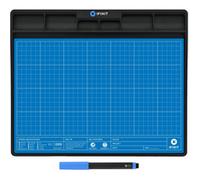iFixit Tapis de travail FixMat magnétique antistatique inscriptible avec stylo Noir et Bleu