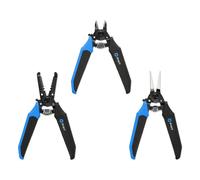 iFixit Jeu de 3 pinces Mandible – coupante, à dénuder, à bec long – Soudure électronique