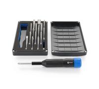 iFixit Megalodon Driver Kit | de 16 embouts pour réparation domestique avec capuchon de verrouillage pivotant