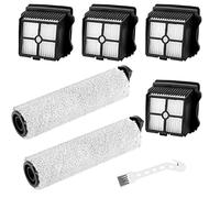 iFloor Brosse pour aspirateur sans fil et filtre HEPA compatible avec les aspirateurs sans fil Tineco iFloor 3 et iFloor One S3 (2 rouleaux de brosse et 4 filtres d'aspirateur)
