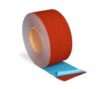 ifloortape DuraMark RPT-750 Ruban de marquage de chaussée réfléchissant rouge - Base en caoutchouc robuste certifiée Bast antidérapante de qualité supérieure pour l'extérieur (7,6 cm x 5,5 m)