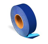 ifloortape DuraMark RPT-750 Ruban de marquage réfléchissant bleu - Base en caoutchouc robuste certifié Bast antidérapant de qualité supérieure pour l'extérieur (5,1 cm x 5,5 m)