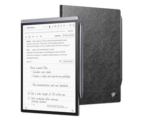 iFLYTEK AINOTE Air 2 Carnet numérique E Ink 8,2 Pouces avec étui Noir | Assistant IA avec comptes rendus, transcription en 19 langues, traduction en 15 langues, stylet et étui noir inclus