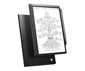 iFLYTEK AINOTE Air 2 Tablette de Notes IA E Ink avec Stylet et étui Noir | Carnet E Ink avec IA, reconnaissance manuscrite en 133 langues, écriture proche du papier, transcription et étui noir