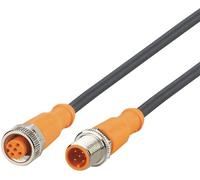 ifm Electronic EVC191 Jonction mâle, droit, femelle, droit 25 m Nombre de pôles: 5, 5 1 pc(s)