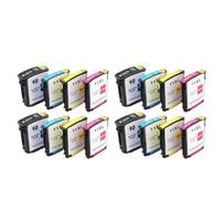 IFNSBUAYW 4COLOR 1SET 69ML 28 ML CARTRIE À L'ENK avec Puce Compatible avec 10 11 Compatible avec Design Jet 100 110 70 Imprimer(10 11 4set)