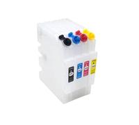 IFNSBUAYW Cartouche d'encre Rechargeable Couleur par Sublimation, Paquet de 4, Compatible avec Les Fournitures d'imprimante Sublijet HD Virtuoso SG400 SG800(1 Set Cartridge)