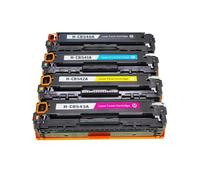 IFNSBUAYW Cartridge de Toner Compatible CE320A CE321A CE322A CE323A 320A Compatible avec Les imprimantes en Couleur CP1525N 1525NW CM1415FN 1415FNW Fonctionne avec des modèles(1Set)