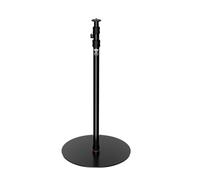 IFOOTAGE Cobra 2 Monopode avec base ronde, boucle réglable en hauteur, monopode en aluminium pour appareils photo reflex numériques, caméscopes, enregistrements Vlog de bureau (15,75 pouces)