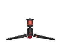 IFOOTAGE Cobra Mini pied à 3 bases, pour appareil photo, vidéo, DSLR, Canon, Nikon, trépied en alliage d'aluminium, avec tête de plaque à dégagement rapide, vis automatisées de 6,35 mm et 3/8", charge