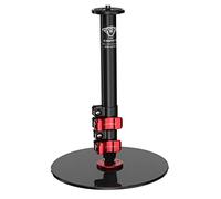 IFOOTAGE Cobra RB-A200 Monopied pour Appareil Photo en Aluminium avec Base Ronde, Base Lestée et Hauteur Réglable, Support de Bureau Robuste