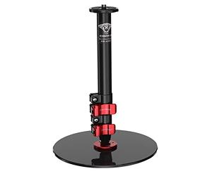 IFOOTAGE Cobra RB-A200 Professional Aluminium Single-Foot Quick Release Head, 1/4 "and 3/8" Screws, for Camera, SLR Camera, Fluid Head, 10kg Maximum Effective Load