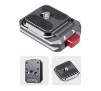 IFOOTAGE Q38 Plaque de dégagement rapide, Fente universelle Arca-Swiss, Plaque de dégagement rapide Arca Swiss, Kit de plaque de dégagement rapide pour stabilisateur d'appareil photo, DSLR, Nikon