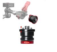 IFOOTAGE Spider Crab Accessoires tête à dégagement rapide, adaptateur pour accessoires Magic Arm en alliage d'aluminium, avec mini poignée