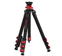 IFOOTAGE TC5S Trépied professionnel en carbone pour appareil photo 4 sections avec rotule rotative à 360 ° 150 cm