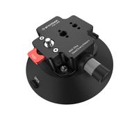 IFOOTAGE VS-146 Ventouse Professionnelle en Aluminium 1/4" Et 3/8", Stabilisateurs pour Caméscopes Et Aide à La Transport, Coupe Spider Crab Vehicle Suction Cup, Charge Maximale Utile 30 kg