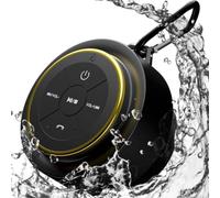 iFox iF012 Haut-Parleur Bluetooth pour la Douche - Certifié étanche - Modèle 2017 - pour Tous Les appareils Bluetooth tels Que iPhone, iPad, iPod, Android, PC, Radio