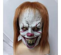 IFQKNUYL Masque de Clown Adulte, Masque Terrifier Art The Clown, Killer Horror Masque de Clown pour les Carnavals, les Bals Masqués et les Soirées Costumées de Cosplay (Style 3)