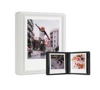 iFreak Polaroid Album photo carré pour Fujifilm Instax Wide Square - Peut contenir Square Instant Square SQ1 SQ6 SQ10 SQ20 - Film Polaroid 600 i Type 8,9 x 10,8 cm (gris pâle)