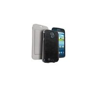 Etui avec rabat simili cuir pour Galaxy S4 - Black