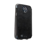 Etui avec rabat simili cuir pour Galaxy S4 - Black