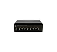 Level One Commutateur industriel Fast Ethernet IFS-0801, 8 ports, Rail DIN, -40 °C à 75 °C