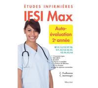 IFSI max auto-évaluation 2eme année - Chantal Jeanmougin - Maloine - broché - Scolaire / Universitaire