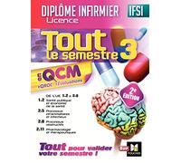 IFSI Tout le semestre 3 en QCM et QROC - Diplôme infirmier - 2e édition