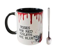 IFSLQNX Tasse à café de docuseries criminelles, Tasses de Crime, Tasse en céramique de 11 oz, Tasse à café Fantaisie, Tasse en céramique Polyvalente au Design créatif
