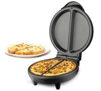 ifukdhu Machine à omelette électrique, poêle à omelette antiadhésive, machine à bouchées d'œufs, poêle électrique à double œuf, mini machine à crêpes, machine à sandwich for le petit déjeuner(Noir)