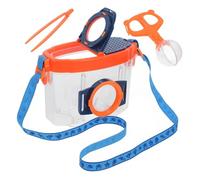 ifundom 1 Ensemble Boîte Loupe Insecte Transparent avec Insèreur Kit Observation pour Observatoire Insectes Pratique et Outil Exploration Éducatif