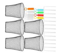 ifundom 1 Ensemble Cloche de Jardin pour Plantes Protection Durable pour Semis Fruits et Légumes Ensemble de Cage Piquets Étiquettes Adaptée Aux et Extérieurs