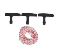 ifundom 1 Ensemble Corde de Démarrage avec Poignée pour Tondeuses à Gazon Kit de Remplacement Durable avec Corde de Mètres et Facile à Installer et à Usure