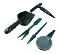 ifundom 1 Ensemble Dibber de Jardin Plastique Portable avec Long Manche Outil Pratique pour Creuser Planter et Aérer Sol pour Semis et Cultures de Plantes