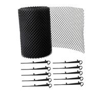ifundom 1 Ensemble Filet Anti Oiseaux Filet De Protection Jardin Maille D'escrime De Fruits Engrener Filet De Plantes Filet pour Plantes De Jardin Filet en Filet Noir
