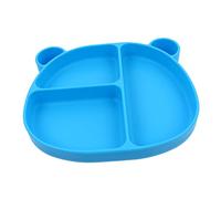 ifundom 1 Pc Plaque en silicone assiettes enfants gogos set de table à ventouse pour assiette d'alimentation pour -petits napperon de dessin animé plaque avec ventouse