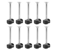ifundom 10 Ensembles Kit Vis Galvanisées pour Trampoline Accessoires de Fixation Durables pour Sécuriser Enclos et Renforcer la Structure Adaptés Aux Détachées de Trampoline Garçon Fille