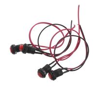 ifundom 10 Interrupteurs de Démarrage pour Moto à Bouton-Poussoir Coupe-Circuit Étanche Monté sur Guidon Compatible Scooters Motos Tout- et Quads Dispositif Marche/Arrêt Moteur Solide