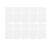 ifundom 10 Jeux D’Onglets Adhésifs Double Face Inscriptibles 1 Pouce Fiches Onglets Papier Blanc 80 Pages par Jeu Marque-Pages Amovibles pour Classement et Prise de Notes Organisation