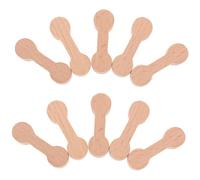 ifundom 10 pièces Connecteurs de Rail Bois pour Garçon Fille Adaptateurs Simulateur pour Circuits de Train Accessoires Stables pour Construction de Rails de Bois