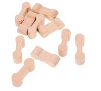 ifundom 10 pièces Connecteurs de Voies Bois pour Train Garçon Fille Lot de Accessoires Robustes pour Circuit Train Modèles de Fixation Décorative pour Jeu Créatif