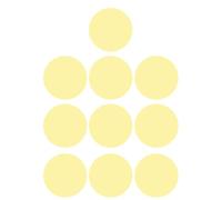 ifundom 10 Pièces Filtres de Couleur Pet Auto-adhésifs pour Éclairage | Feuilles Jaunes 4x4 Pouces, Installation Facile et Flexible, pour Chambres et Fêtes, Effet Doux