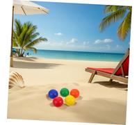 ifundom 10 pièces Paddle Game Set Beach Throwing Balls for Adults and Family Outdoor Fun Summer Sport