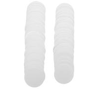ifundom 100 Pièces Feuille de Séchage Alimentaire en Fibre Végétale | Absorption Élevée, Suivi Simple du Taux D’humidité, Usage en Bocal Fermé, Blanc, Lot Pratique