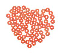 ifundom 100pièces Anneaux De Castration Caoutchouc Lot Pour Bovins Et Porcs Anneaux Élastiques Résistants Utilisation Ferme Pour Caudectomie Sans Soin Post-opératoire