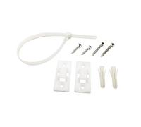 ifundom 10ensemble Kit Anti-basculement Pour Meubles Sangle Pour Meubles Mural Blanc Plastique Sécurité Pour Garçon Fille Maison