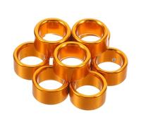 ifundom 10pcs Bouilles D'oiseau Bandes De Formation De Pigeons en Aluminium Bandes D'identité De Colombe