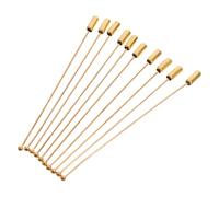 ifundom 10pcs Épingles à Bijoux en Acier Inoxydable Doré pour Chapeaux et Écharpes, Design Élégant avec Butée, pour Mariages et Réunions Professionnelles